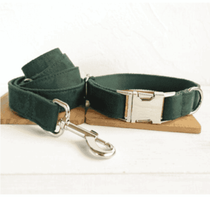 MUTTCO pet collar bow traction set (Option: Set A-XS)